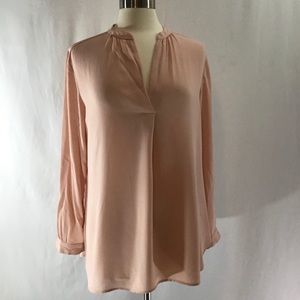 LOFT popover blouse size LP